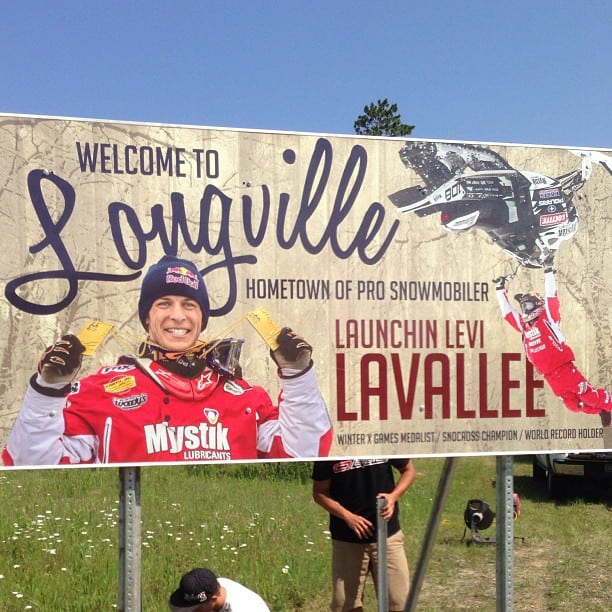 Levi LaVallee Signs Go Up In Hometown Levi LaVallee Signs Go Up In Hometown