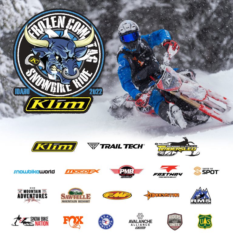 2022 KLIM Frozen Cow Tag Snow Bike Ride